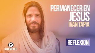 Permanecer en Jesús es actuar como Cristo; lo dice claramente, es: andar como él anduvo