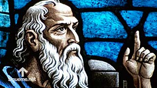 Imagen del personaje biblico EZEQUIEL, el Profeta, del Antiguo Testamento