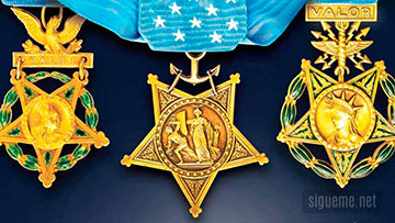 Medallas de Honor, valor, heroismo