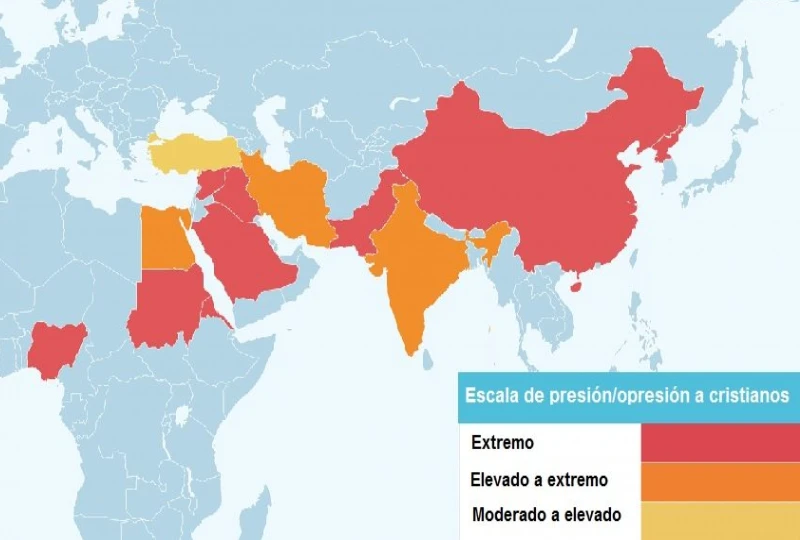 Cristianos perseguidos en Asia y Africa